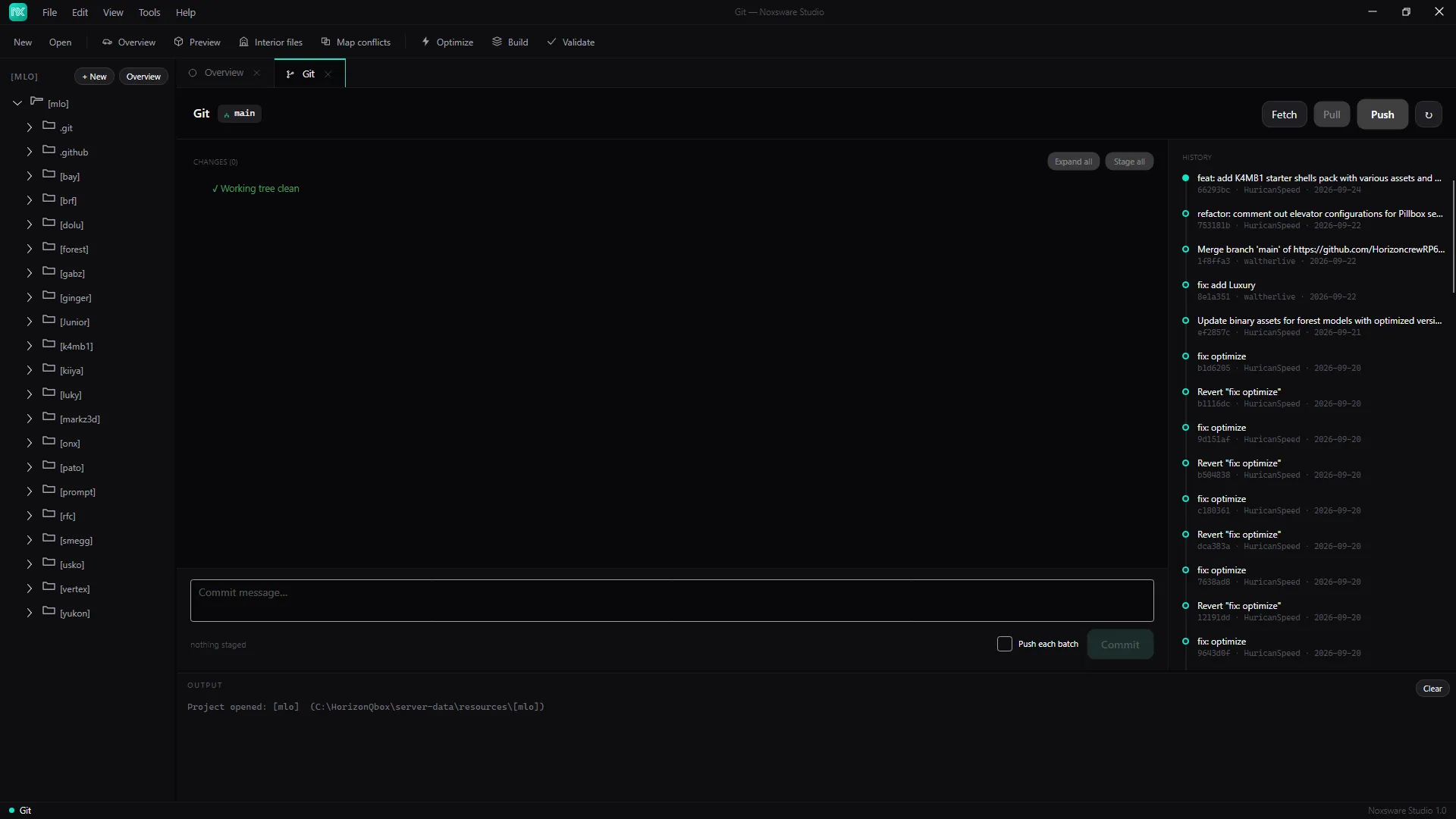 The Git page
